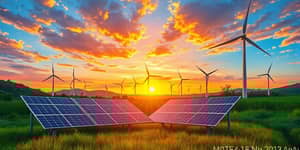 Energias Renováveis: O Sol e o Vento a Seu Favor